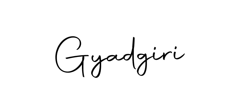 You should practise on your own different ways (Autography-DOLnW) to write your name (Gyadgiri) in signature. don't let someone else do it for you. Gyadgiri signature style 10 images and pictures png