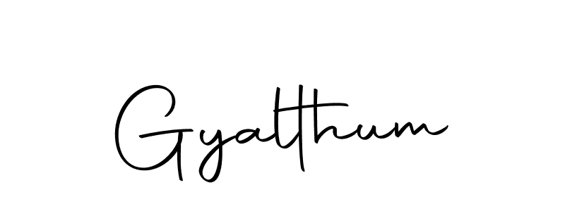 Make a beautiful signature design for name Gyalthum. Use this online signature maker to create a handwritten signature for free. Gyalthum signature style 10 images and pictures png