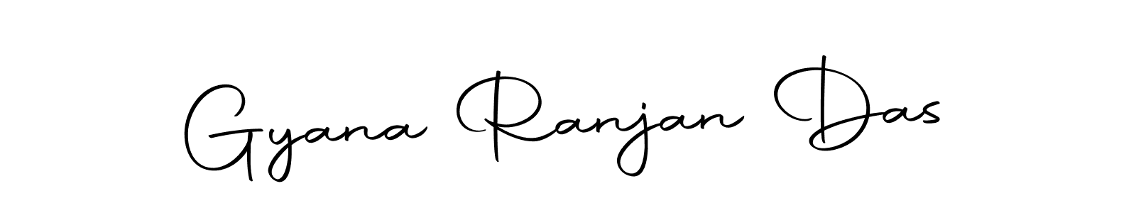 How to make Gyana Ranjan Das name signature. Use Autography-DOLnW style for creating short signs online. This is the latest handwritten sign. Gyana Ranjan Das signature style 10 images and pictures png