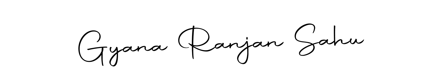 Use a signature maker to create a handwritten signature online. With this signature software, you can design (Autography-DOLnW) your own signature for name Gyana Ranjan Sahu. Gyana Ranjan Sahu signature style 10 images and pictures png