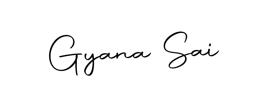 The best way (Autography-DOLnW) to make a short signature is to pick only two or three words in your name. The name Gyana Sai include a total of six letters. For converting this name. Gyana Sai signature style 10 images and pictures png