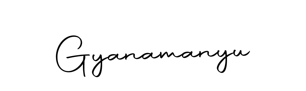 How to make Gyanamanyu name signature. Use Autography-DOLnW style for creating short signs online. This is the latest handwritten sign. Gyanamanyu signature style 10 images and pictures png
