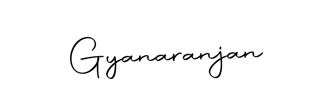 Use a signature maker to create a handwritten signature online. With this signature software, you can design (Autography-DOLnW) your own signature for name Gyanaranjan. Gyanaranjan signature style 10 images and pictures png