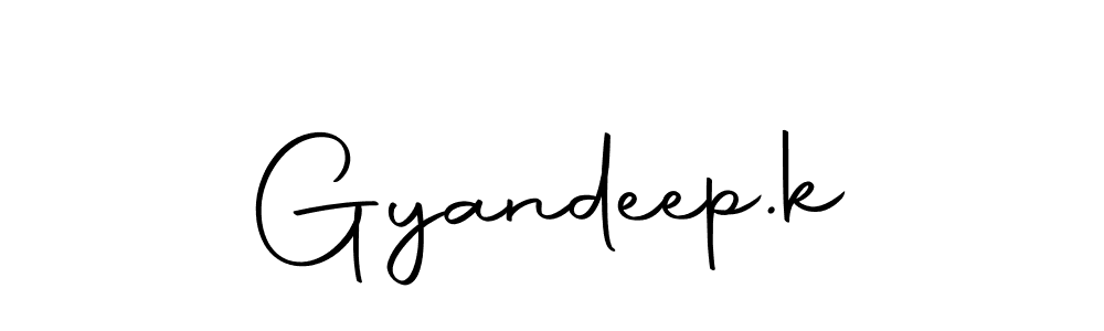 The best way (Autography-DOLnW) to make a short signature is to pick only two or three words in your name. The name Gyandeep.k include a total of six letters. For converting this name. Gyandeep.k signature style 10 images and pictures png