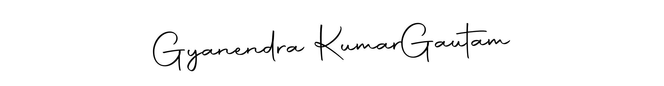Use a signature maker to create a handwritten signature online. With this signature software, you can design (Autography-DOLnW) your own signature for name Gyanendra Kumar  Gautam. Gyanendra Kumar  Gautam signature style 10 images and pictures png