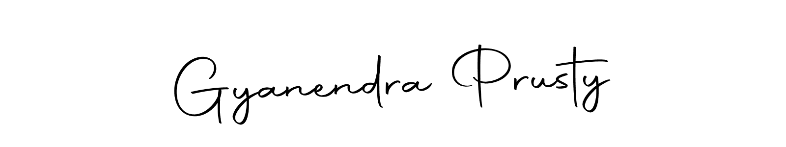 Design your own signature with our free online signature maker. With this signature software, you can create a handwritten (Autography-DOLnW) signature for name Gyanendra Prusty. Gyanendra Prusty signature style 10 images and pictures png