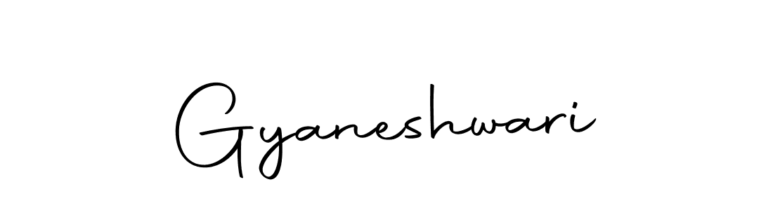 How to make Gyaneshwari name signature. Use Autography-DOLnW style for creating short signs online. This is the latest handwritten sign. Gyaneshwari signature style 10 images and pictures png