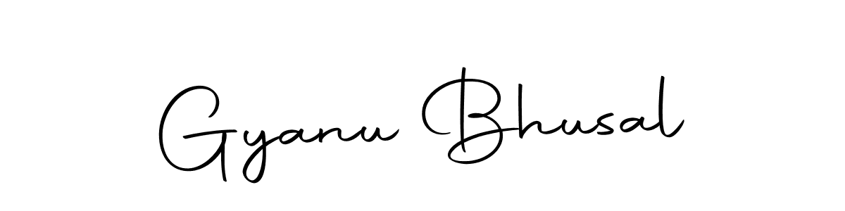 Use a signature maker to create a handwritten signature online. With this signature software, you can design (Autography-DOLnW) your own signature for name Gyanu Bhusal. Gyanu Bhusal signature style 10 images and pictures png