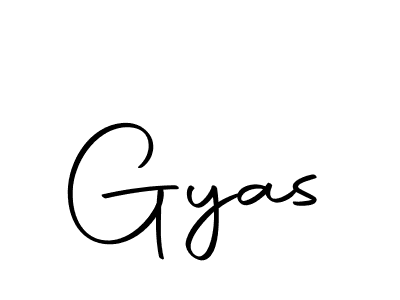 You should practise on your own different ways (Autography-DOLnW) to write your name (Gyas) in signature. don't let someone else do it for you. Gyas signature style 10 images and pictures png