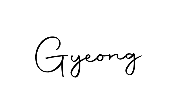 Use a signature maker to create a handwritten signature online. With this signature software, you can design (Autography-DOLnW) your own signature for name Gyeong. Gyeong signature style 10 images and pictures png