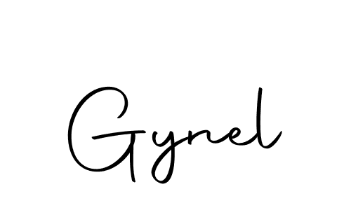 Design your own signature with our free online signature maker. With this signature software, you can create a handwritten (Autography-DOLnW) signature for name Gynel. Gynel signature style 10 images and pictures png