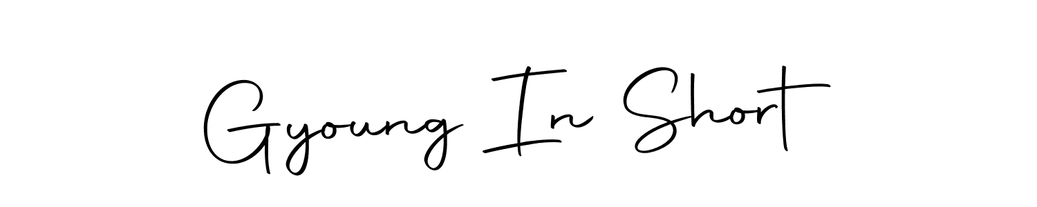 Also we have Gyoung In Short name is the best signature style. Create professional handwritten signature collection using Autography-DOLnW autograph style. Gyoung In Short signature style 10 images and pictures png