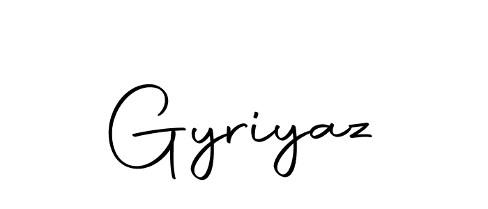 Similarly Autography-DOLnW is the best handwritten signature design. Signature creator online .You can use it as an online autograph creator for name Gyriyaz. Gyriyaz signature style 10 images and pictures png