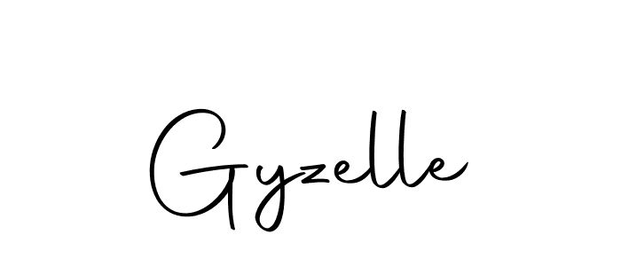 Make a beautiful signature design for name Gyzelle. Use this online signature maker to create a handwritten signature for free. Gyzelle signature style 10 images and pictures png