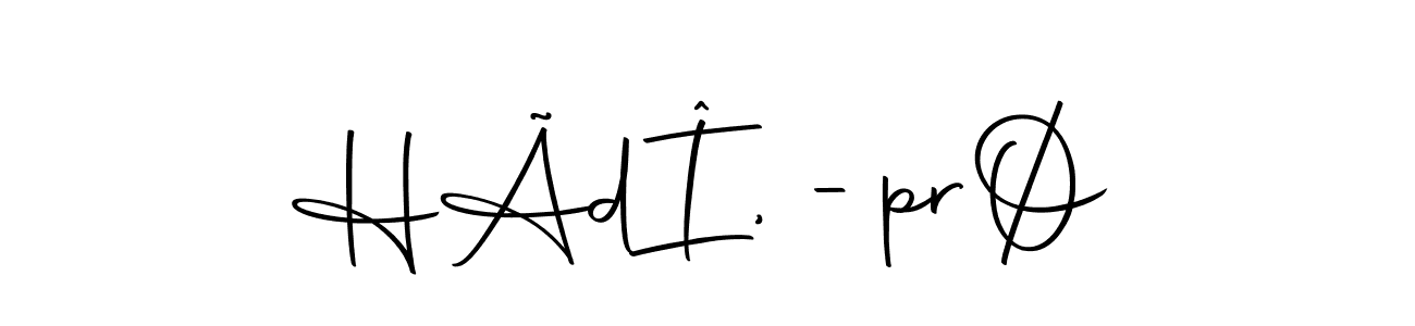 Create a beautiful signature design for name HÃdÎ, -prØ. With this signature (Autography-DOLnW) fonts, you can make a handwritten signature for free. HÃdÎ, -prØ signature style 10 images and pictures png