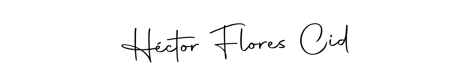 Also we have Héctor Flores Cid name is the best signature style. Create professional handwritten signature collection using Autography-DOLnW autograph style. Héctor Flores Cid signature style 10 images and pictures png