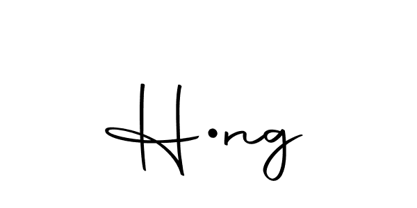 How to make H•ng name signature. Use Autography-DOLnW style for creating short signs online. This is the latest handwritten sign. H•ng signature style 10 images and pictures png