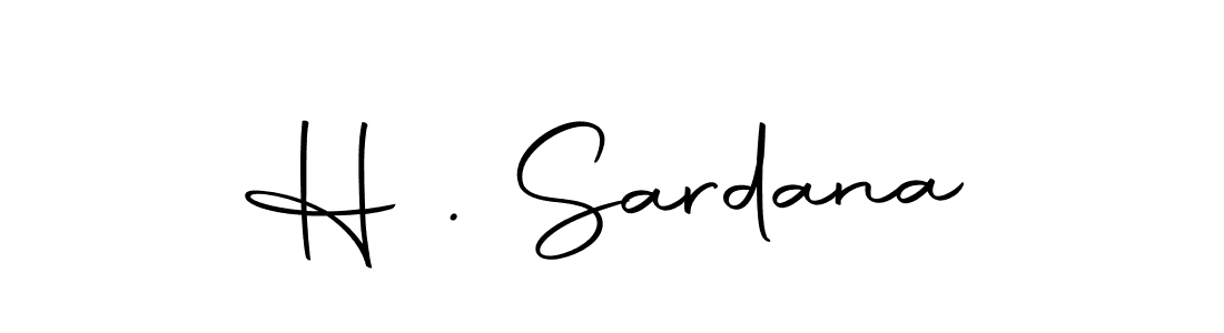 You should practise on your own different ways (Autography-DOLnW) to write your name (H . Sardana) in signature. don't let someone else do it for you. H . Sardana signature style 10 images and pictures png