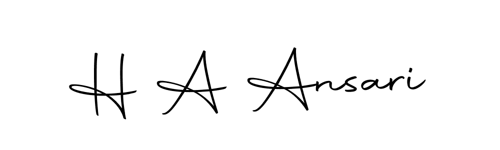 Similarly Autography-DOLnW is the best handwritten signature design. Signature creator online .You can use it as an online autograph creator for name H A Ansari. H A Ansari signature style 10 images and pictures png