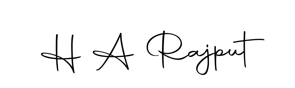 It looks lik you need a new signature style for name H A Rajput. Design unique handwritten (Autography-DOLnW) signature with our free signature maker in just a few clicks. H A Rajput signature style 10 images and pictures png