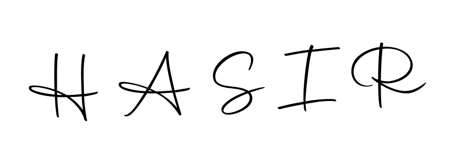 H A S I R stylish signature style. Best Handwritten Sign (Autography-DOLnW) for my name. Handwritten Signature Collection Ideas for my name H A S I R. H A S I R signature style 10 images and pictures png