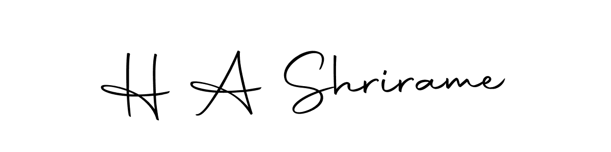 Here are the top 10 professional signature styles for the name H A Shrirame. These are the best autograph styles you can use for your name. H A Shrirame signature style 10 images and pictures png