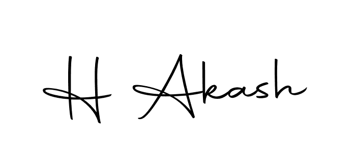 Make a beautiful signature design for name H Akash. Use this online signature maker to create a handwritten signature for free. H Akash signature style 10 images and pictures png