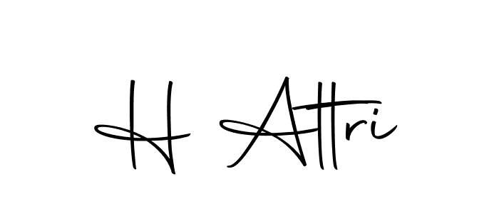 How to make H Attri name signature. Use Autography-DOLnW style for creating short signs online. This is the latest handwritten sign. H Attri signature style 10 images and pictures png