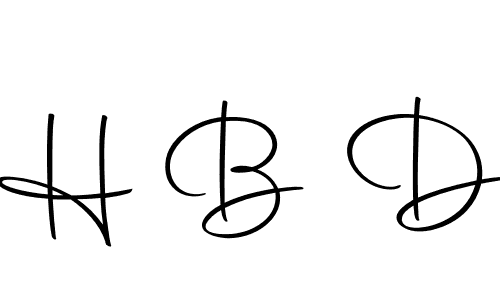 Use a signature maker to create a handwritten signature online. With this signature software, you can design (Autography-DOLnW) your own signature for name H B D. H B D signature style 10 images and pictures png