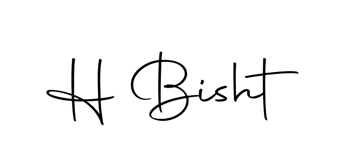 The best way (Autography-DOLnW) to make a short signature is to pick only two or three words in your name. The name H Bisht include a total of six letters. For converting this name. H Bisht signature style 10 images and pictures png