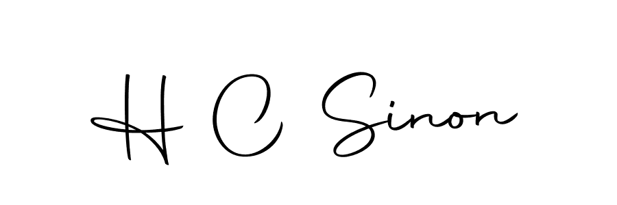 You can use this online signature creator to create a handwritten signature for the name H C Sinon. This is the best online autograph maker. H C Sinon signature style 10 images and pictures png