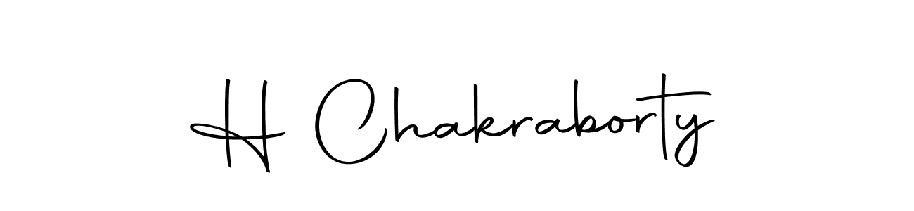 Design your own signature with our free online signature maker. With this signature software, you can create a handwritten (Autography-DOLnW) signature for name H Chakraborty. H Chakraborty signature style 10 images and pictures png