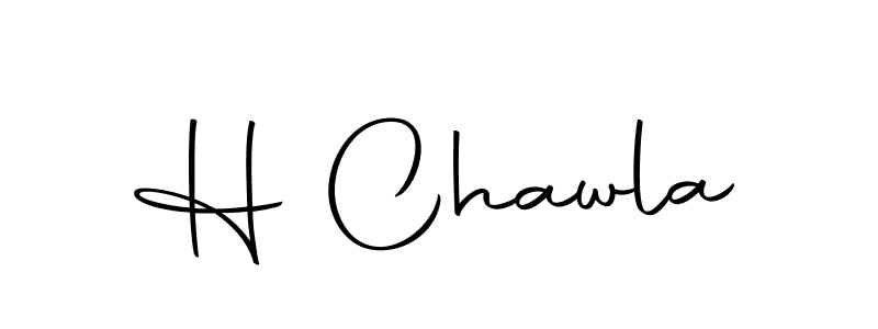 H Chawla stylish signature style. Best Handwritten Sign (Autography-DOLnW) for my name. Handwritten Signature Collection Ideas for my name H Chawla. H Chawla signature style 10 images and pictures png