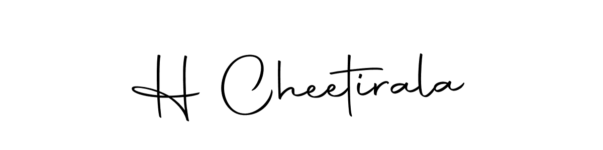 Also we have H Cheetirala name is the best signature style. Create professional handwritten signature collection using Autography-DOLnW autograph style. H Cheetirala signature style 10 images and pictures png