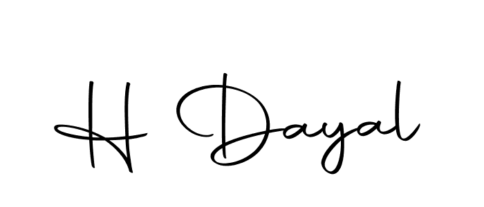 Make a beautiful signature design for name H Dayal. Use this online signature maker to create a handwritten signature for free. H Dayal signature style 10 images and pictures png