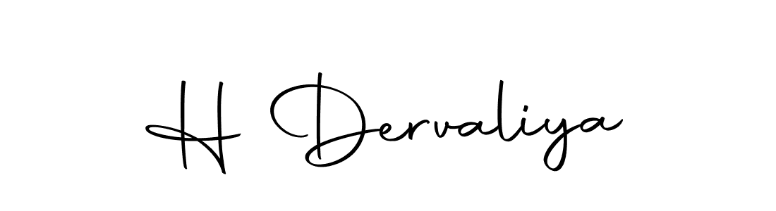 The best way (Autography-DOLnW) to make a short signature is to pick only two or three words in your name. The name H Dervaliya include a total of six letters. For converting this name. H Dervaliya signature style 10 images and pictures png
