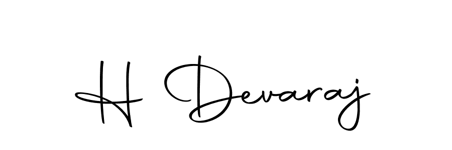 Make a beautiful signature design for name H Devaraj. With this signature (Autography-DOLnW) style, you can create a handwritten signature for free. H Devaraj signature style 10 images and pictures png