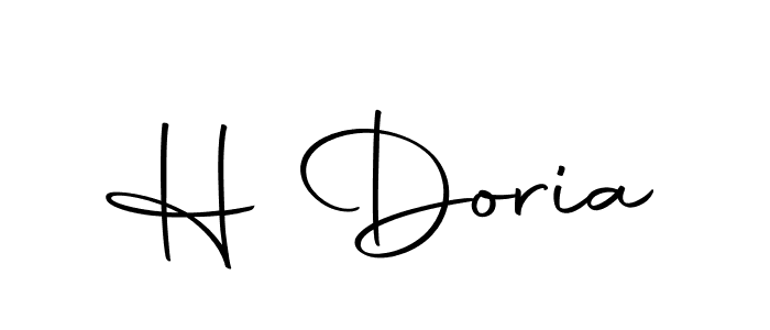 Also we have H Doria name is the best signature style. Create professional handwritten signature collection using Autography-DOLnW autograph style. H Doria signature style 10 images and pictures png