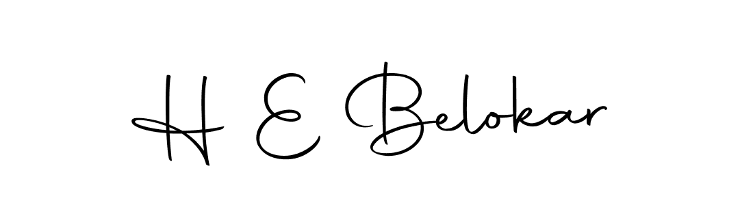 Also You can easily find your signature by using the search form. We will create H E Belokar name handwritten signature images for you free of cost using Autography-DOLnW sign style. H E Belokar signature style 10 images and pictures png