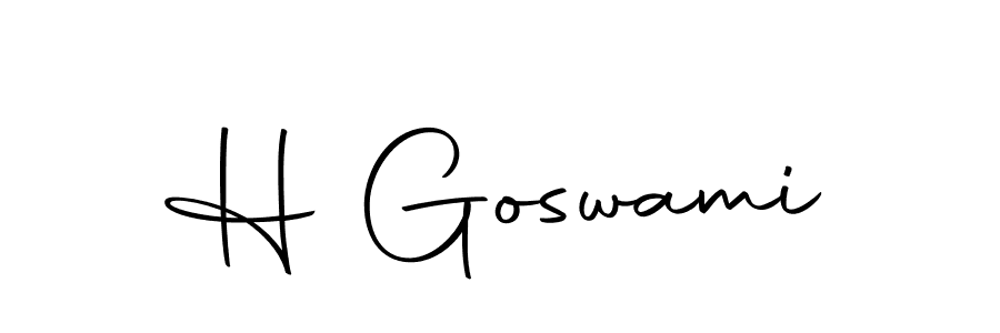 H Goswami stylish signature style. Best Handwritten Sign (Autography-DOLnW) for my name. Handwritten Signature Collection Ideas for my name H Goswami. H Goswami signature style 10 images and pictures png