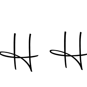 How to make H H name signature. Use Autography-DOLnW style for creating short signs online. This is the latest handwritten sign. H H signature style 10 images and pictures png