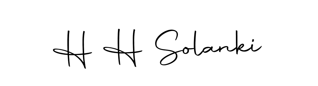 if you are searching for the best signature style for your name H H Solanki. so please give up your signature search. here we have designed multiple signature styles  using Autography-DOLnW. H H Solanki signature style 10 images and pictures png