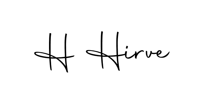 Make a beautiful signature design for name H Hirve. Use this online signature maker to create a handwritten signature for free. H Hirve signature style 10 images and pictures png