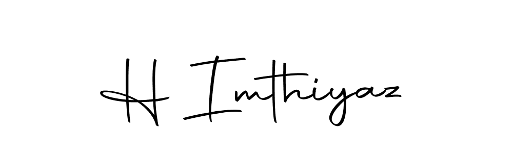 Make a beautiful signature design for name H Imthiyaz. With this signature (Autography-DOLnW) style, you can create a handwritten signature for free. H Imthiyaz signature style 10 images and pictures png