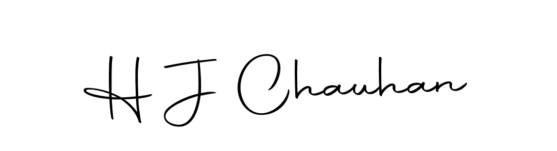 Similarly Autography-DOLnW is the best handwritten signature design. Signature creator online .You can use it as an online autograph creator for name H J Chauhan. H J Chauhan signature style 10 images and pictures png