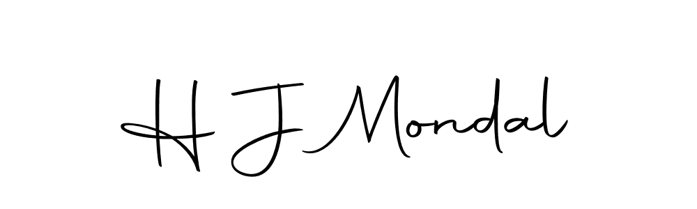 Make a short H J Mondal signature style. Manage your documents anywhere anytime using Autography-DOLnW. Create and add eSignatures, submit forms, share and send files easily. H J Mondal signature style 10 images and pictures png