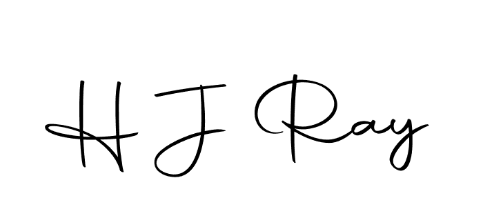 Use a signature maker to create a handwritten signature online. With this signature software, you can design (Autography-DOLnW) your own signature for name H J Ray. H J Ray signature style 10 images and pictures png