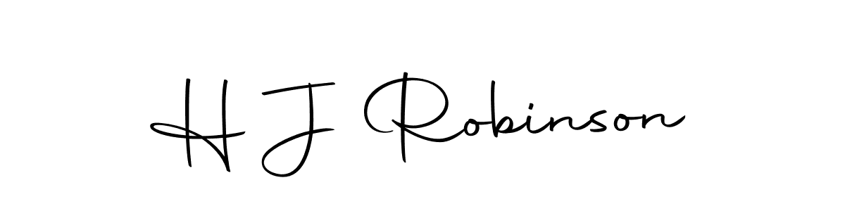 How to make H J Robinson signature? Autography-DOLnW is a professional autograph style. Create handwritten signature for H J Robinson name. H J Robinson signature style 10 images and pictures png