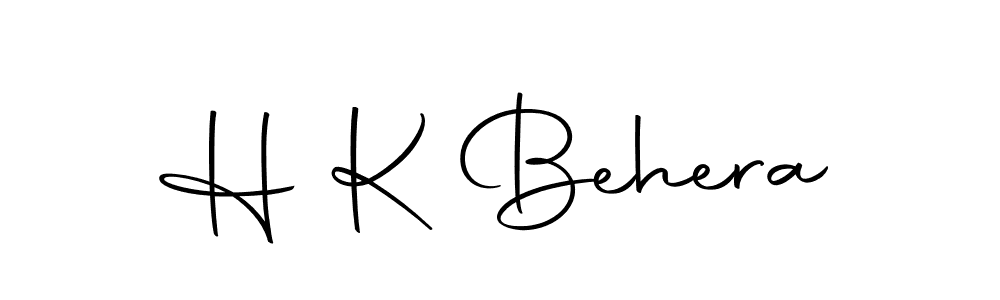 Use a signature maker to create a handwritten signature online. With this signature software, you can design (Autography-DOLnW) your own signature for name H K Behera. H K Behera signature style 10 images and pictures png