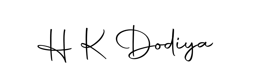 H K Dodiya stylish signature style. Best Handwritten Sign (Autography-DOLnW) for my name. Handwritten Signature Collection Ideas for my name H K Dodiya. H K Dodiya signature style 10 images and pictures png